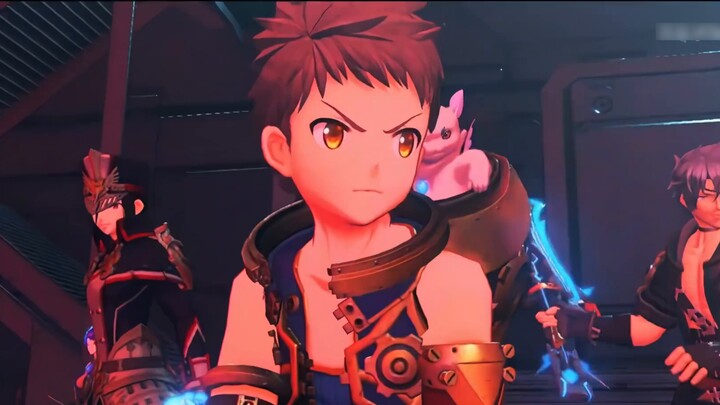 "4K 30 frames" [Xenoblade Chronicles 2] So the boy met the girl