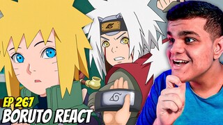 EPISÓDIO DO COSPLAY! KAWAKI FOI DESCOBERTO! BORUTO EP 267 REACT