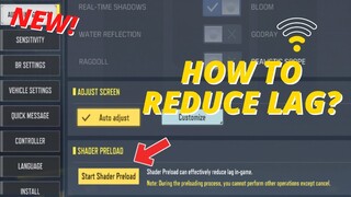 HOW TO REDUCE LAG IN COD MOBILE?