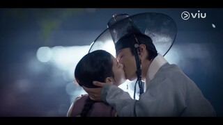 [Viu Original Lovers of the Red Sky]  The Heart-fluttering Kiss ❤  #AhnHyoSeop #KimYooJung