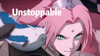 【火影/AMV】Unstoppable｜春野樱战斗个人向｜“攻无不克，战无不胜”