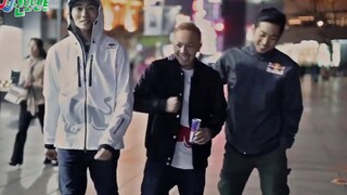世界顶级Bboy在上海街头偶遇中国功夫会发生什么？Hong 10,Wing,Taisuke与街头艺人的对决Battle！