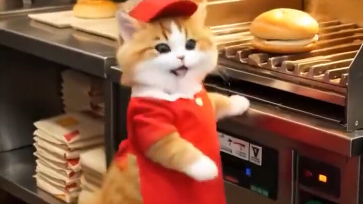 Đúng vậy, mèo con KFC