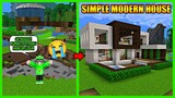Rumah Pertamaku Dihancurkan Mereka Bertiga Langsung Diganti Dengan Rumah Modern Di Minecraft