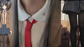 Khi bạn hẹn hò với Mai-senpai để đón em bé trong kỳ nghỉ đông❤