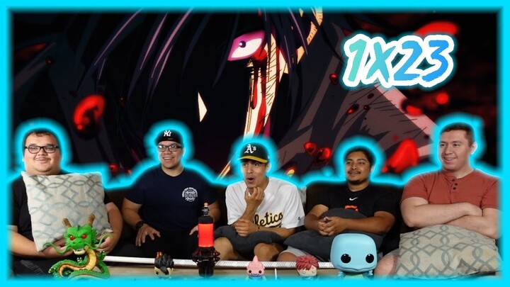 JUJUTSU KAISEN 1X23 REACTION!!! THE ORIGIN OF BLIND OBEDIENCE 2