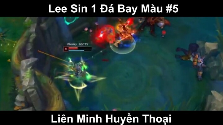 Lee Sin 1 Đá Bay Lên Không Trung