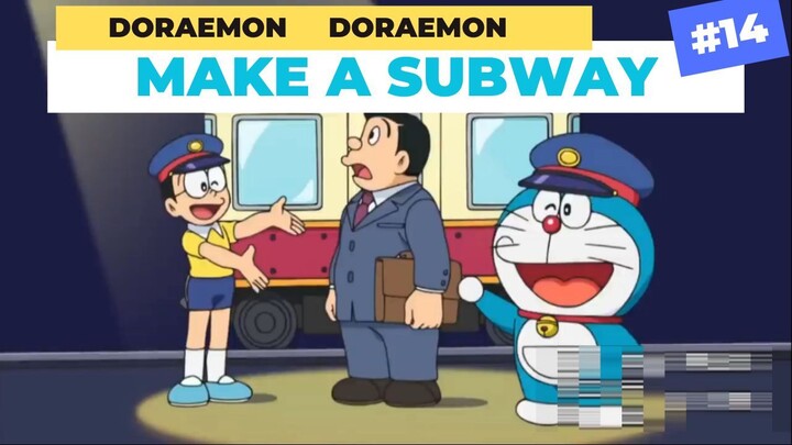 Doraemon Terbaru 2023 No Zoom HD Bahasa Subtitle Indonesia E-14 "Membuat kereta bawah tanah"
