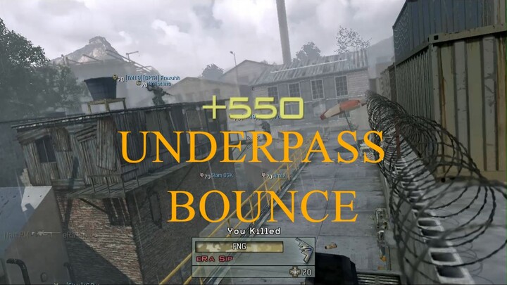 Natt PM - MW2 Bounce +550 on Underpass [IW4X]