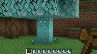 เมื่อเพชร!! เป็นต้นไม้ | Minecraft