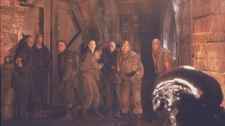 [Adou] A large men's prison on a remote planet, suddenly infiltrated by an alien monster "Alien 3" s