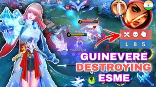 GUIN DESTROYING ESME!🔥Legend skin Power!!🔮