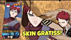 REVIEW SKIN VALE GAARA GRATIS DARI MOONTON‼️