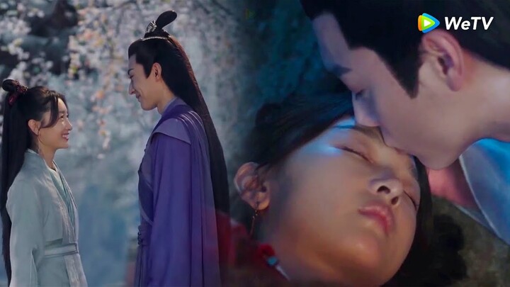 情敵告白仙女引爆愛意，高冷真神竟在仙女熟睡時親她！#千古玦尘 #许凯 #周冬雨 💕 Chinese Television Dramas