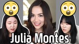Korean React to Julia Montes | So Adorable Filipina Actress 🥰