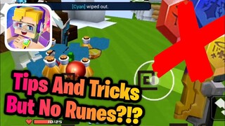 Tips And Tricks For BMGO Bedwars Without Using Red, Blue And Yellow Runes!!!