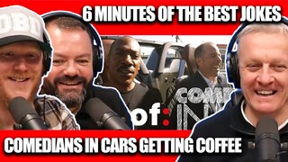 Best Jokes in Comedians In Cars Getting Coffee REACTION | OFFICE BLOKES REACT!!
