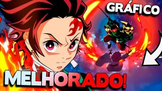 ESSE VAI SER O GRÁFICO DO NOVO JOGO DE DEMON SLAYER? COLOQUEI UM MOD GRAFÍCO QUE MELHOROU MUITO!