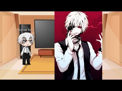 Anime characters react to Kaneki Ken [Group 2], Part 1 #tokyoghoul #东京喰种