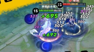 King of Glory: Donghuang can kill people instantly with his ultimate move, the new version of Bloodt