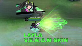 LAYLA V.E.N.O.M SKIN SO COOL 😱😱