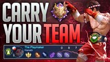 THIS IS HOW TO HANDLE A LOSING TEAM WITH CHOU!  | Mythical Glory Chou Solo Rank Gameplay - MLBB