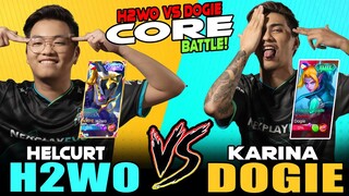 DOGIE NAG CORE SA RANK SAKTONG NAKALABAN SILA H2WO! | H2WO vs DOGIE ~ MOBILE LEGENDS