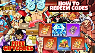 The Age of Pirates The Sea All Giftcodes - How to Redeem Codes // Vua Biển Cả Free 4 Codes
