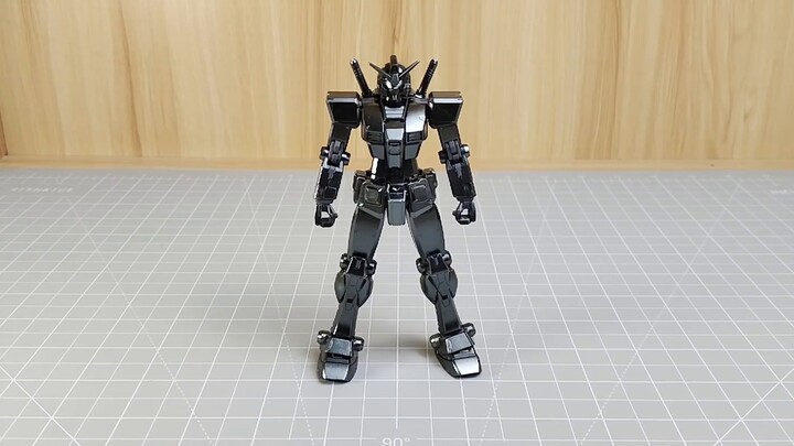 The pre-painted high-gold HG original bought at 45 is hot! Let's take a look at the finished product