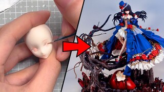 Snow White - Dark Fairy Tales | Original Character | Clay Anime Figure Tutorial | Pocket of Craft