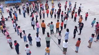 保山昌宁小学生课间打歌跳脚！丽江纳西三部曲！