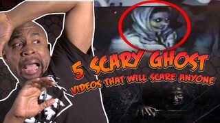 5 Scary GHOST Videos That Will Scare ANYONE REACTION!