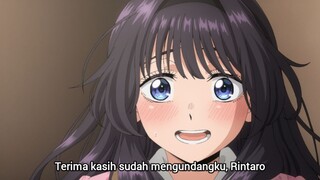 Kaoru Hana wa Rin to Saku Episode 9 Bahasa Indonesia - Rintaro Mengajak Waguri Ke Rumahnya