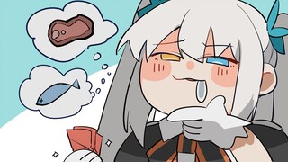 I'm not a woman you can catch with money... Wait, what's a thousand? 【神楽めあ】