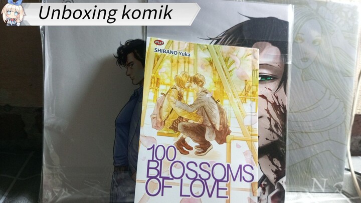 Unboxing komik 100 Blossoms of love 2 #KompetisiKreasiUnggahan3