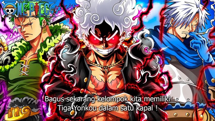 FULL SPOILER ONE PIECE 1197 - 3 YONKOU DI BAJAK LAUT TOPI JERAMI! KEKUATAN MEREKA SEMAKIN MENGERIKAN