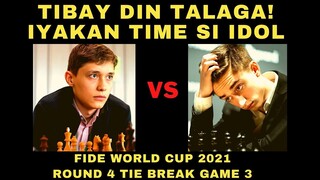 DUN AKO NALUNGKOT!  Fide World Cup 2021 Esipenko VS Dubov R4 Tie Break G3