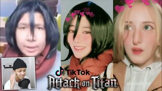 Mikasa Basudara !! React TikTok AOT