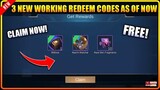 CLAIM! 3 NEW WORKING REDEEM CODES AS OF SEPTEMBER 7, 2021 - MLBB