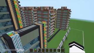 🏠 نجحنا في إنشاء مدينة متنقلة في النسخة الأصلية من ماين كرافت 🏠