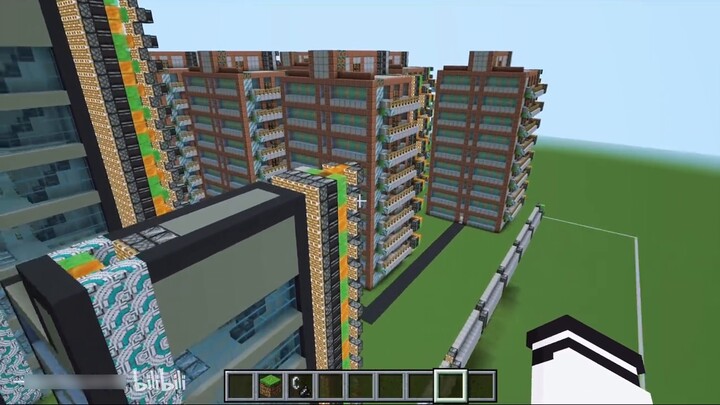 🏠 نجحنا في إنشاء مدينة متنقلة في النسخة الأصلية من ماين كرافت 🏠