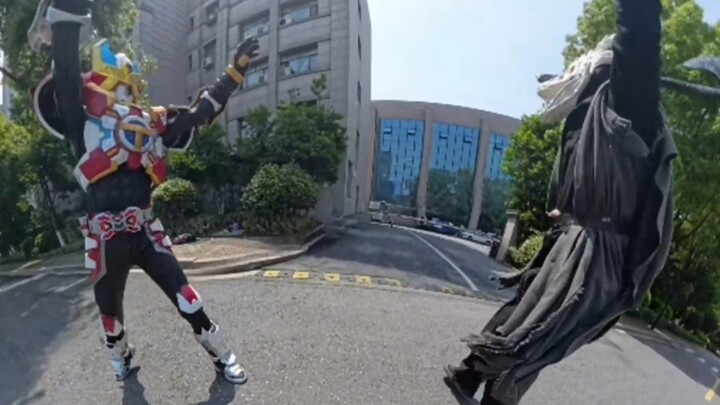 【Armor Hero Xingtian Fanfiction】 Sintesis efek khusus & sorotan pemotretan panorama