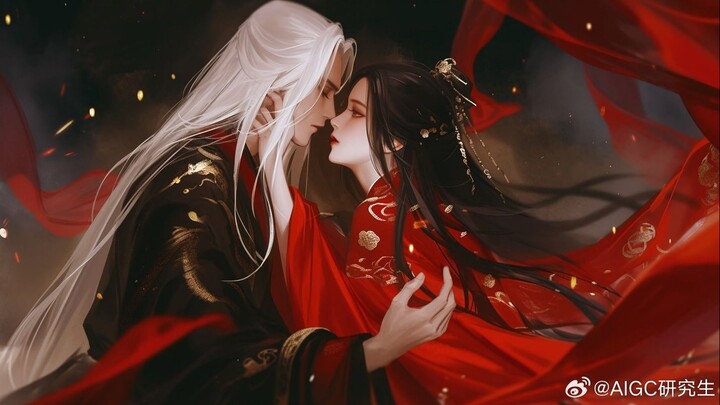 Seorang pemuda mengendarai sepeda motor diejek oleh seorang wanita cantik karena