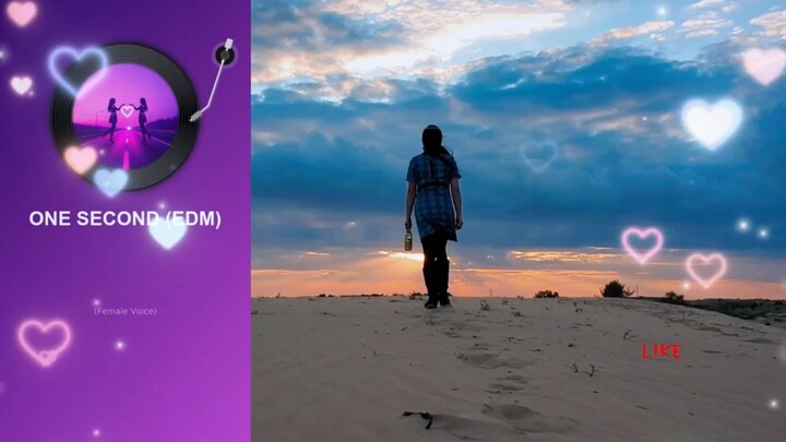 ONE SECOND - Mey11line Lyrics Official Music Video