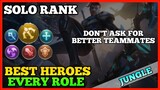 Part 1 | 5 Tips Solo Rank Player Needs to Master (Each Role) | MLBB