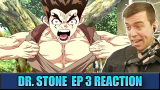 WEAPONS OF SCIENCE | Dr. Stone Ep 3 Reaction