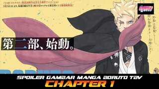 AHHHH KERENN SPOILER GAMBAR MANGA BORUTO TWO BLUE VORTEX CHAPTER 1