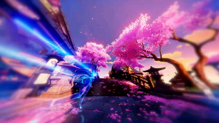 This is the perspective of running at full speed!