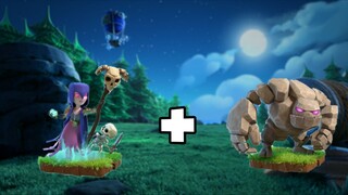 Golem Witch Attack Strategy Clash of Clans