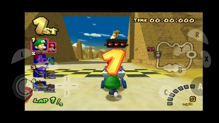 MARIO KART : DOUBLE DASH!! (( DRY DRY DESERT ))